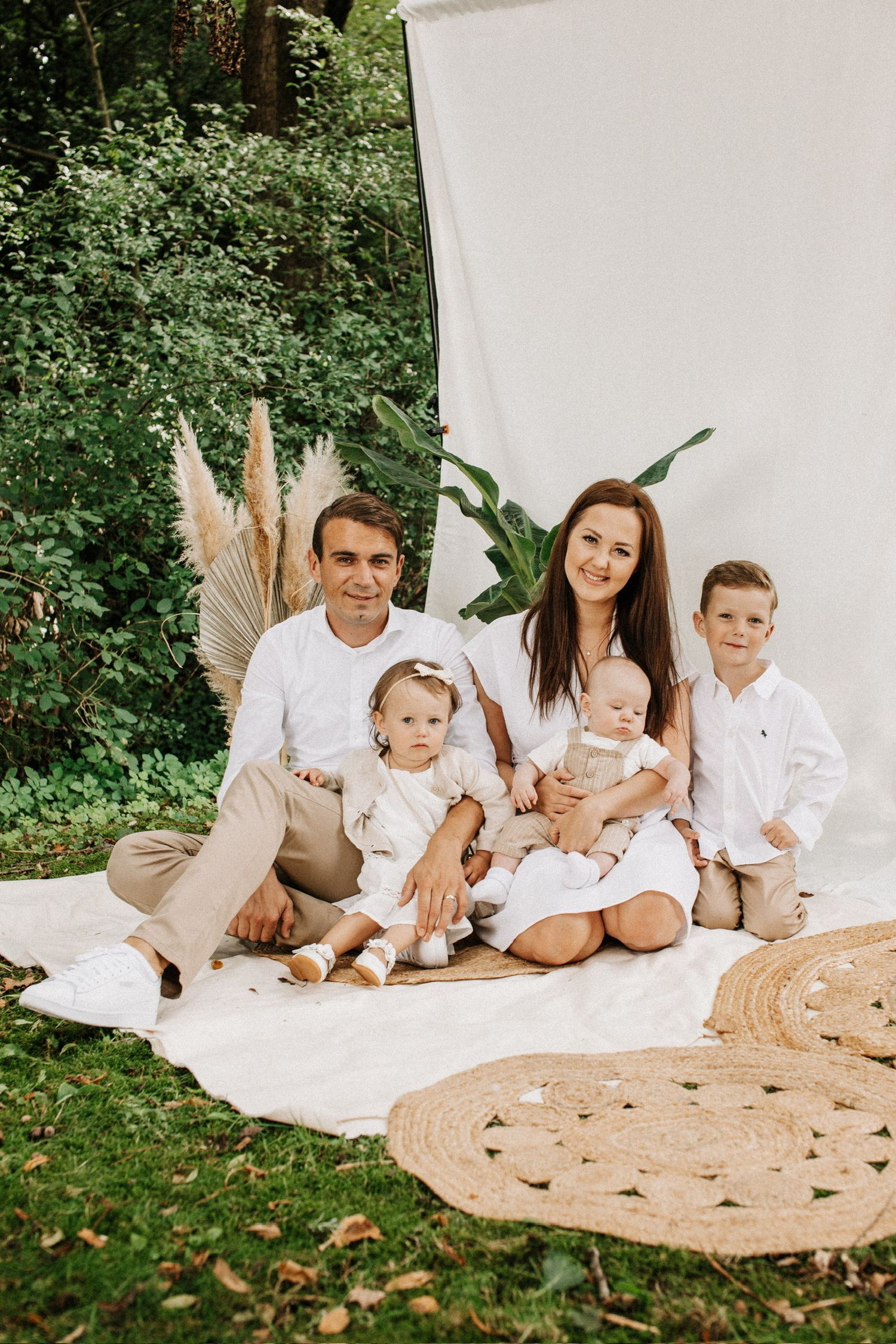 Familie im Boho Setting – Familienfotografie von Julia Kippes